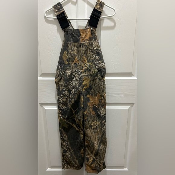 Fieldstaff By Mossy Oak Youth size M 8-10 Camouflage Overalls *READ notes - Picture 1 of 5